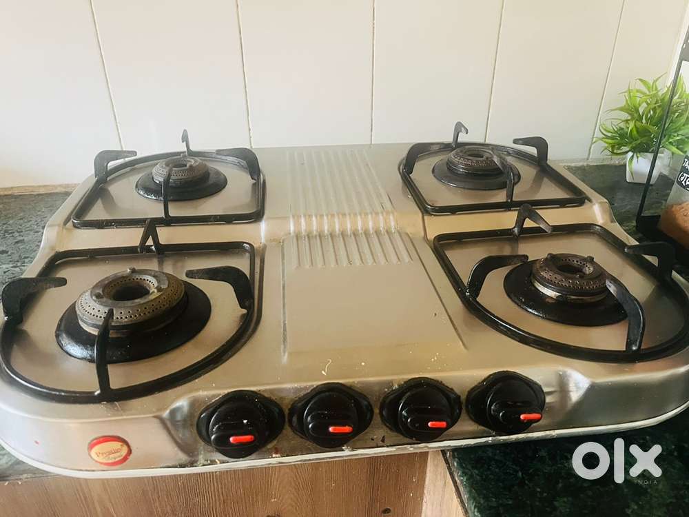 New gas stove, गैस स्टोव नया