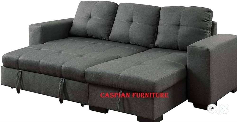 New sofa cum bed with storage at factory price with color options    B