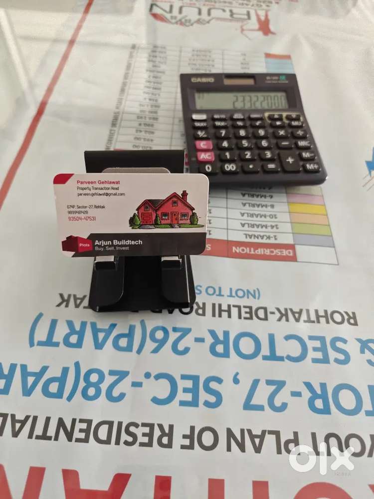 358 gaj plot for sale in HSVP Sector-27, Rohtak