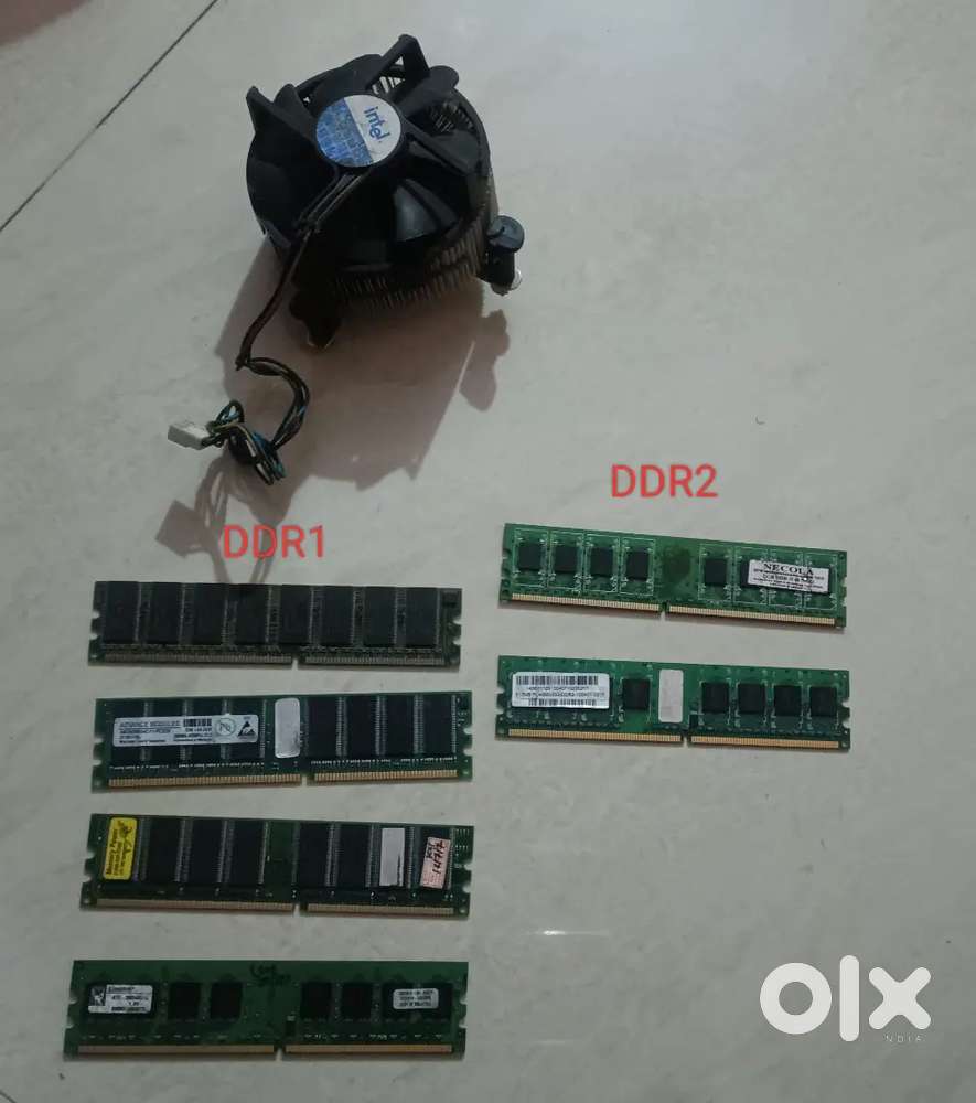 Cpu Ram and fan