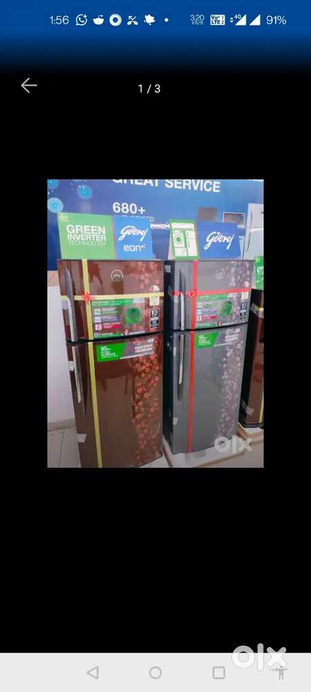 Godrej 244L 2Star Fridge