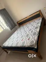 King size cot and 1 wardrobe