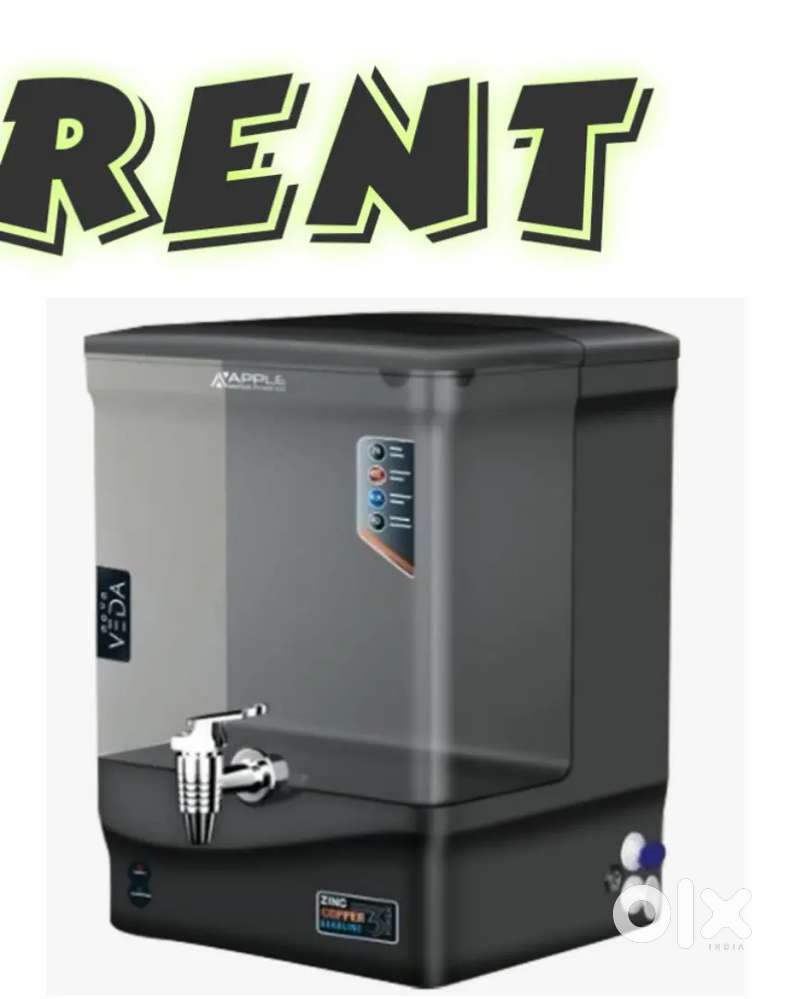 Water purifier available on rent