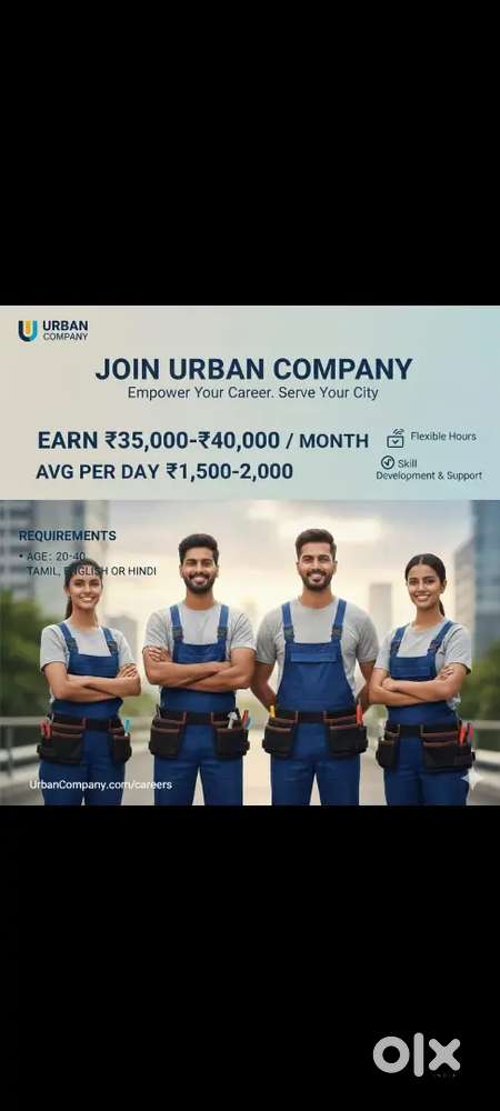 Urban company  kitchen cleaning partner's  needed