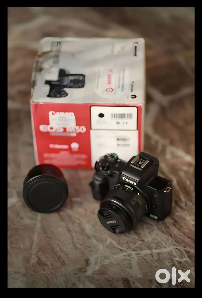 Canon m50 mirrorless camera