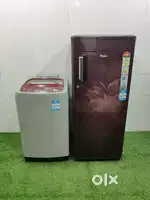 ^€• Whirlpool single door big maroon flower and Samsung wooble $$@