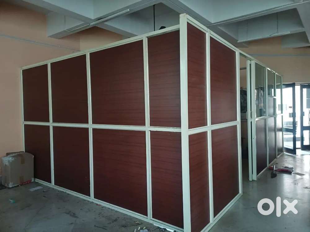 Office work steshan uasad aluminyam partishan work