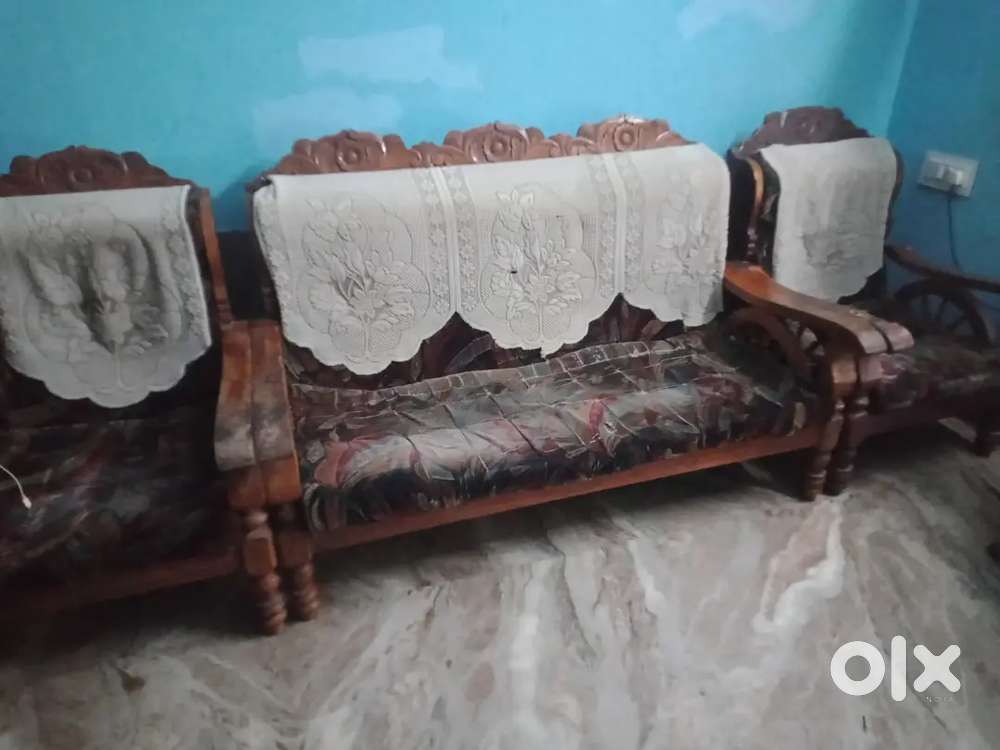 Selling for teak Sofa set