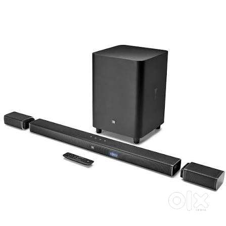 JBL BAR 5.1 CHANNEL DEEP BASS SOUNDBAR WITH WIRELESS SUBWOOFER BLACK