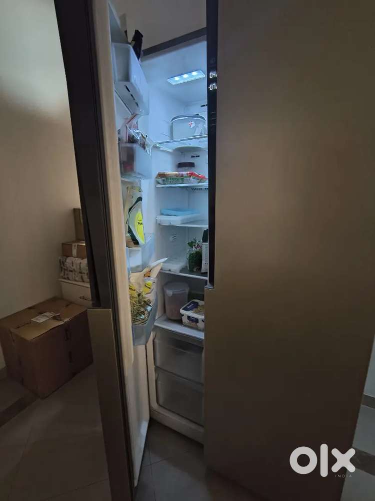 Haier Side by Side door