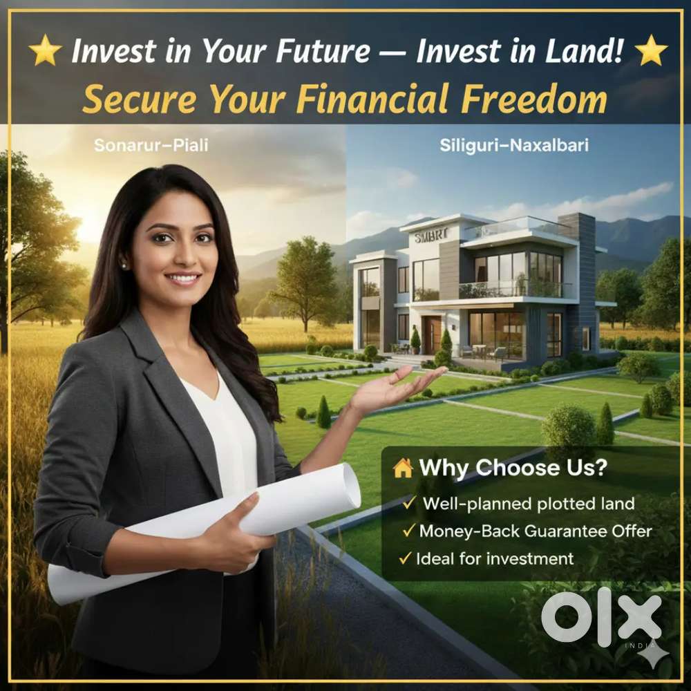 Plotted Land for sale near Siliguri Naxalbari & Kolkata Sonarpur