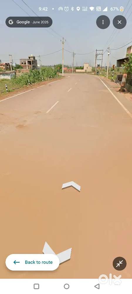 485 sqft ka 3 plot hai ek sath free hold ek plot 6.50 hajar 40 feet rd