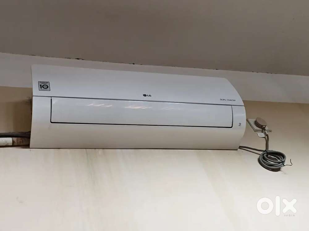 LG washing machine 8kg silver colour