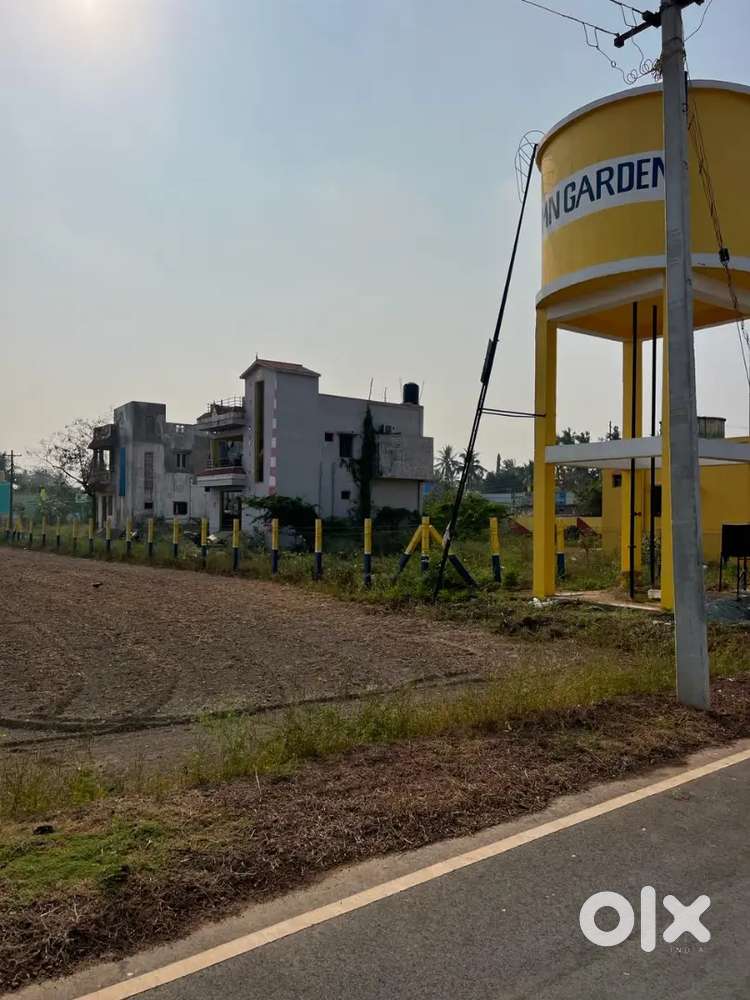Minjur to Ponneri, Mettupalayam Market. DTCP Approved Sqft Rs 1999/-