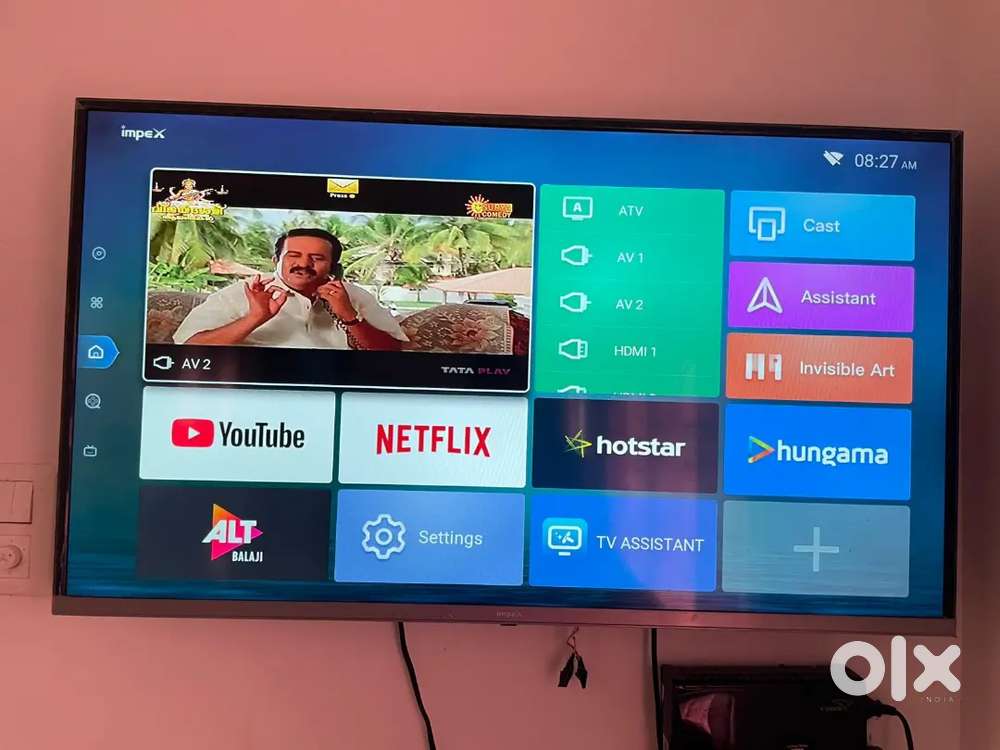 impex gloria 45 smart tv 5 year old good working