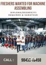 We are looking for Technical Engineer for our Machine Production unit