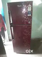 Whirlpool double door fridge