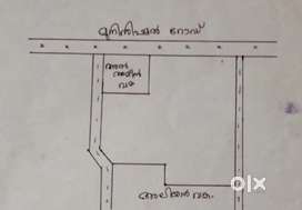 Price negotiable- plot for sale at Aluva Thottakkattukara