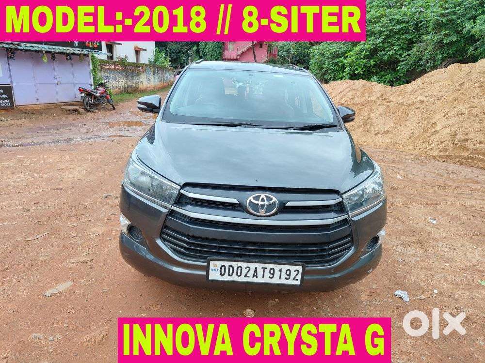 Toyota Innova Crysta 2.4 G MT 8S, 2018, Diesel