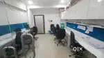 Sarabhai 8ws 2 cabin office for rent with lift parking watchman