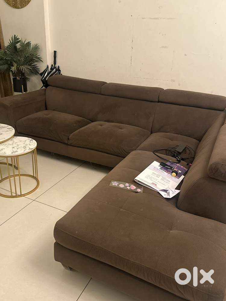 5 seater L shaped sofa set