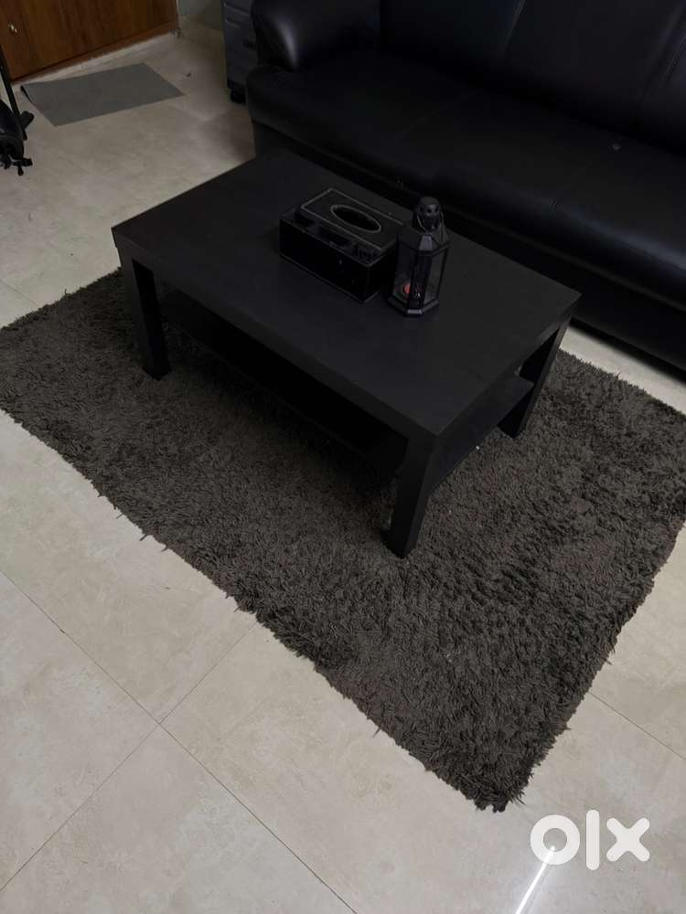 Ikea teapoy and carpet combo