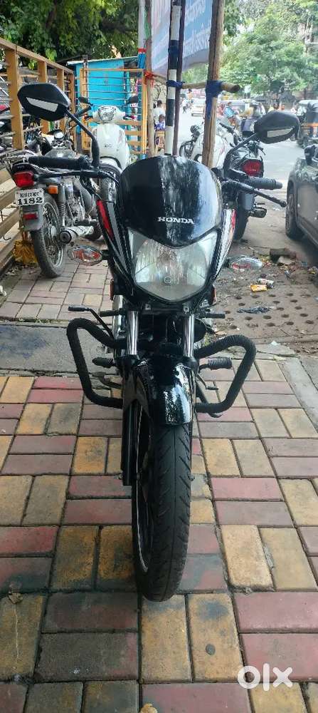 A Honda CB shine 125 bike is good condition
