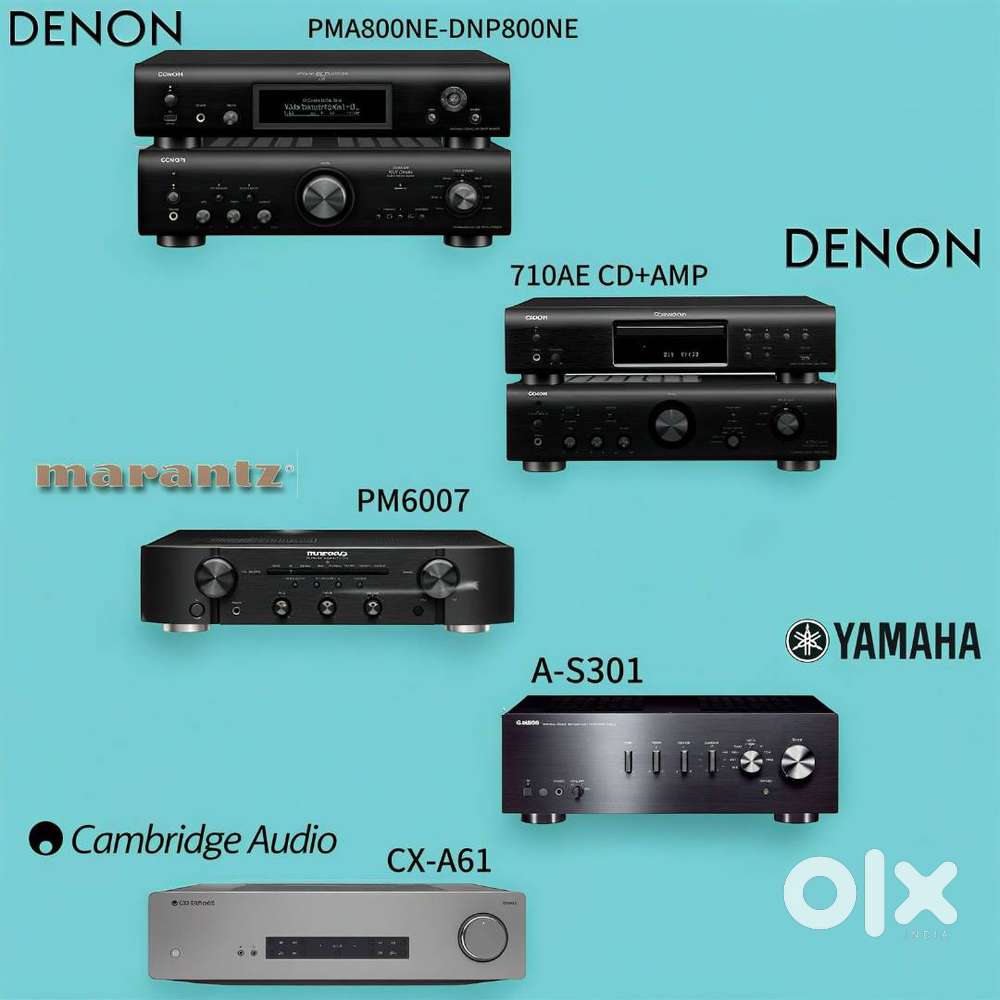 DENON,MARANTZ,YAMAHA,CAMBRIDGE PREMIUM STEREO COLLECTIONS