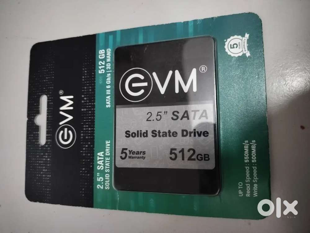 Box packed with 5 year warranty Evm 2.5 inch sata SSD drive