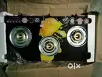 Triple burner chulha full automatic