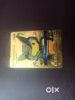 Pikachu mega rayquaza golden card
