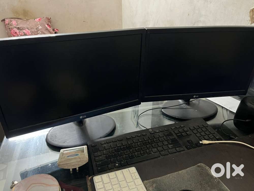 2 LG Monitor HDMi Supported
