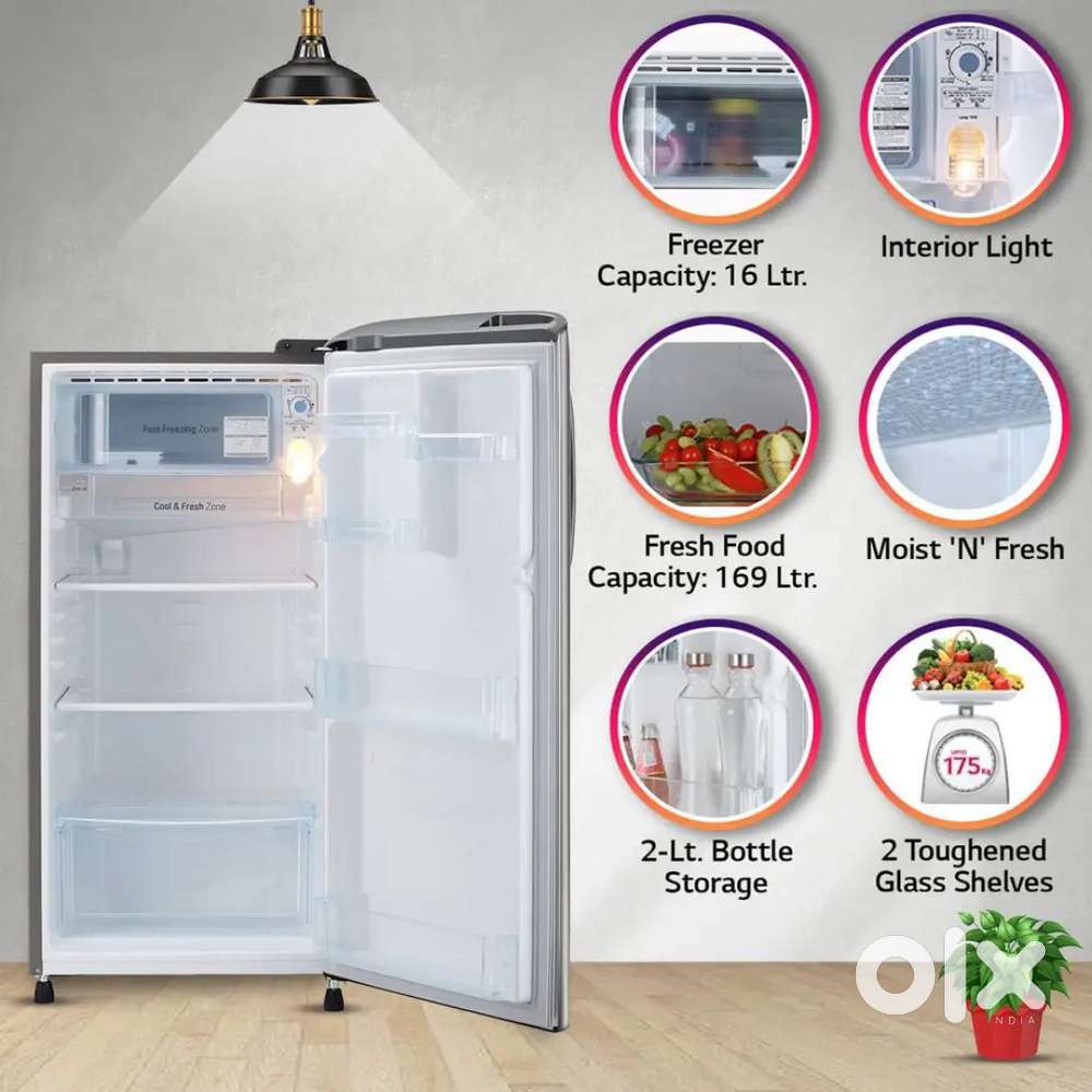 LG 185 Liters Single door refrigerator