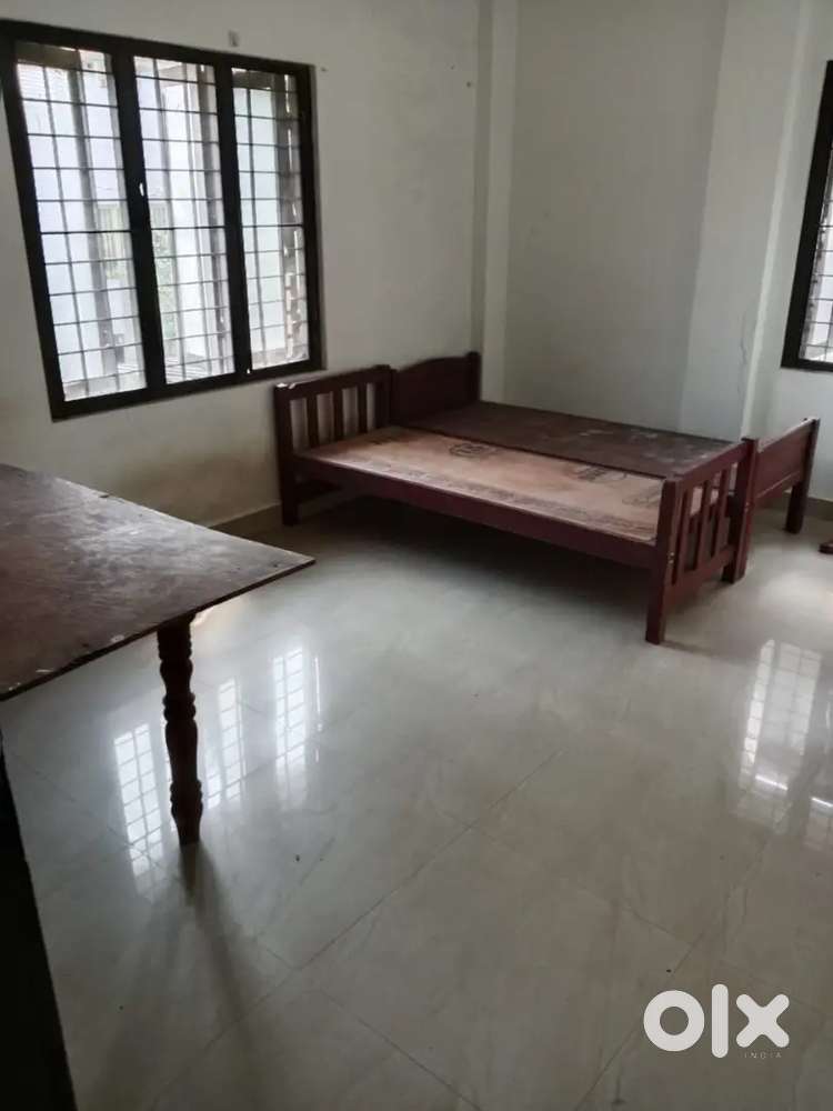 Semi-furnished 1st-floor house for 6 bachelors, NGO Quarters, Kakkanad