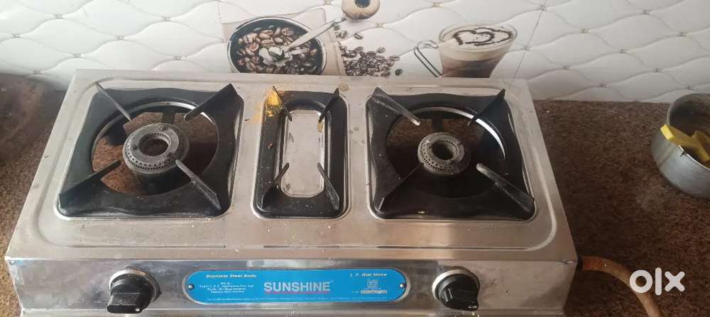 Gas stove 2 burner
