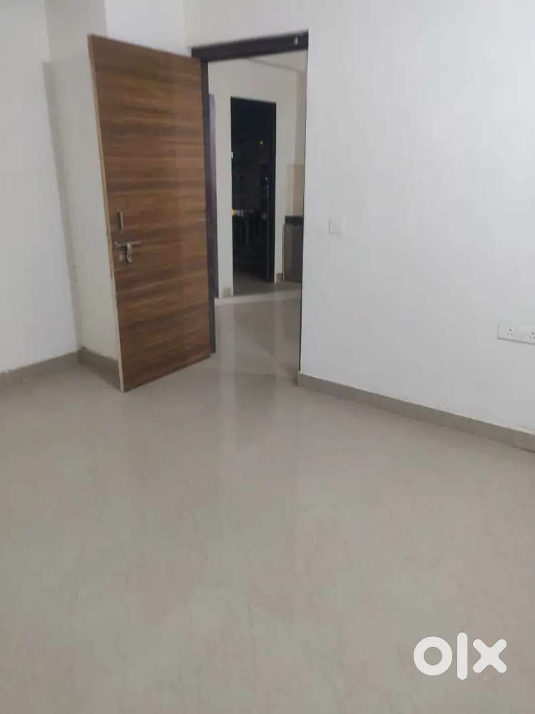 One room with attached washroom in 3 bhk flat available for couples .