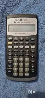 Texas instrument BA2 plus financial calculator-excellent condition