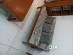 Wooden sofa 5 seater