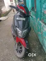 Tvs scooter with 125 cc engine and very good condition