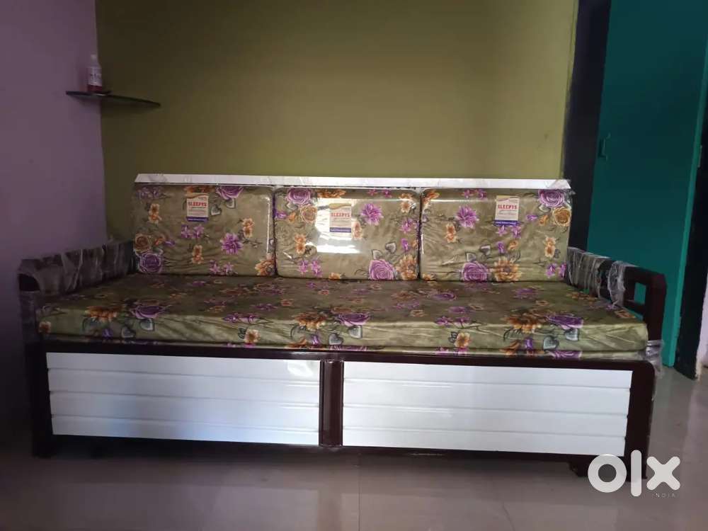 Fully Furnished and Comfortable Sofa attache with bed
