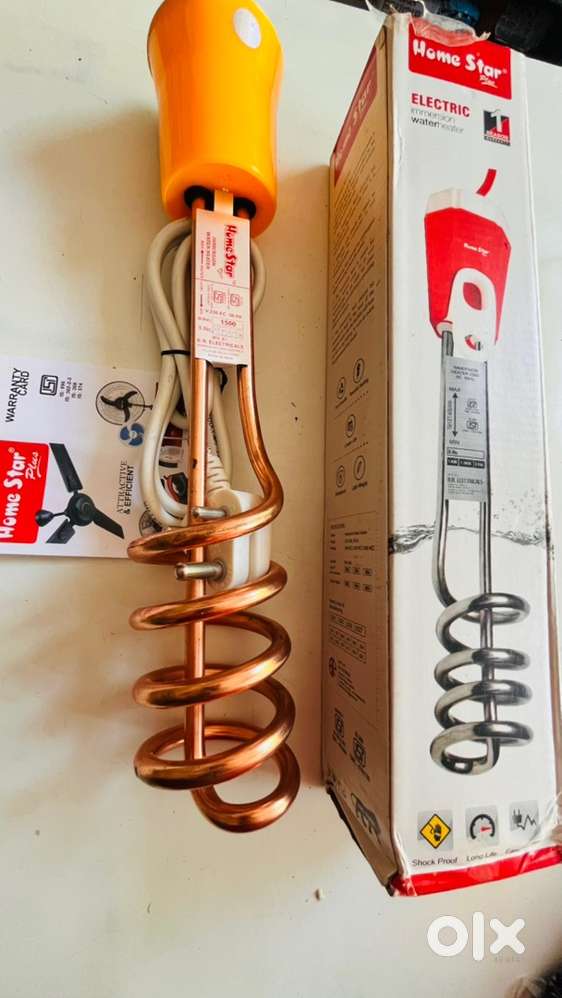 Immersion rod 2000w waterproof with one seson warranty