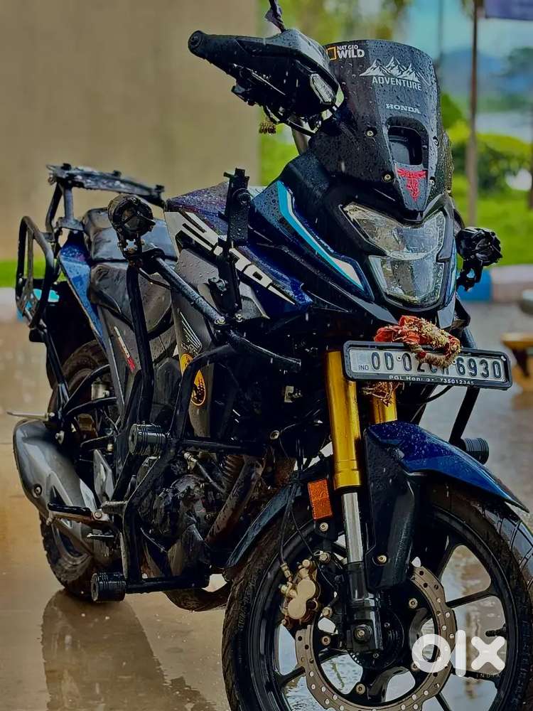 One year old bike. Well maintained, semi touring kit loaded