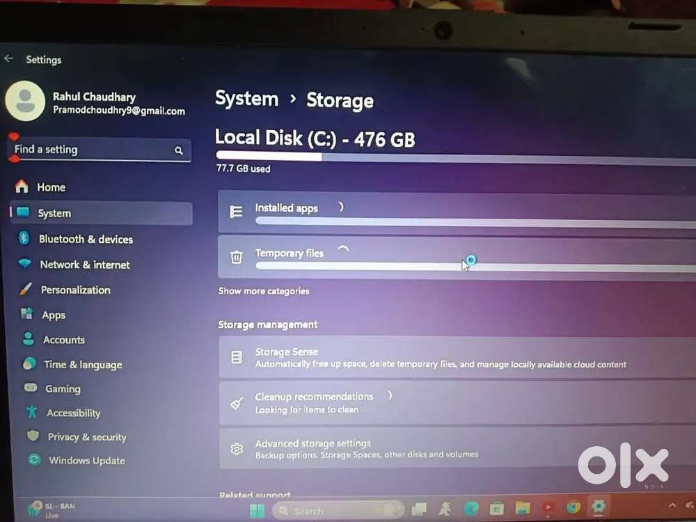 2nd laptop hp  Edition windows 11 home