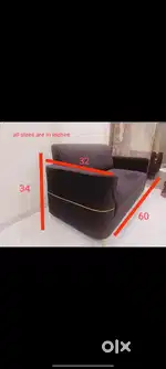 Two seater sofa