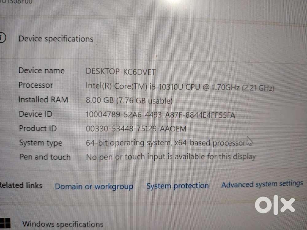 Computer  and desktop