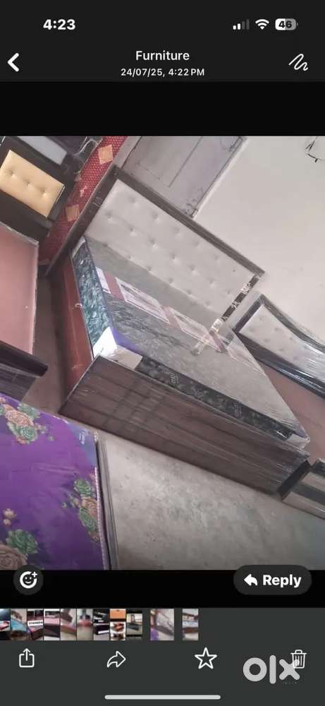 Brand new king size  bed with storage in wholesale price Cod available