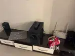 Sony tv 32 inch full hd and philips speaker