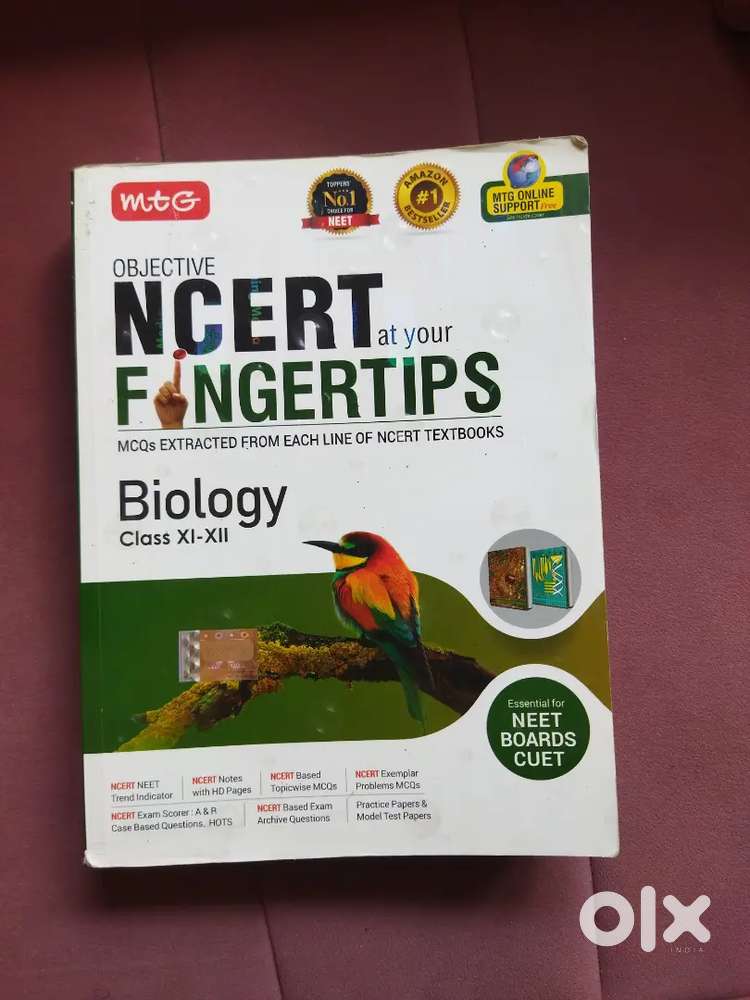 MTG Finger Tips Biology (NEET Preparation Used, Good Condition)