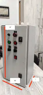 3 phase motor starter box with phase preventers ( 8000)