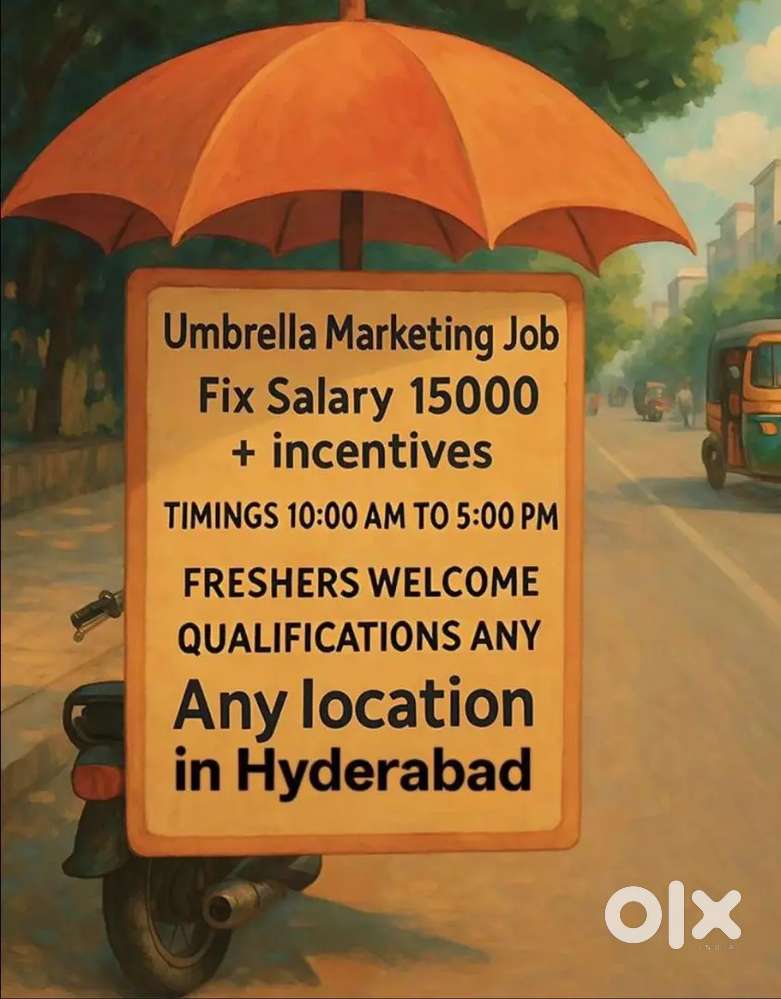 Umbrella marketing job